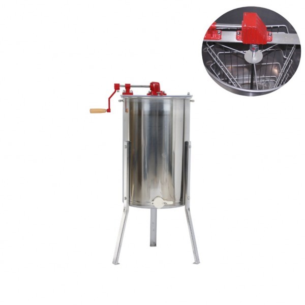 Manual 3 Frames Stainless Steel Honey Extractor