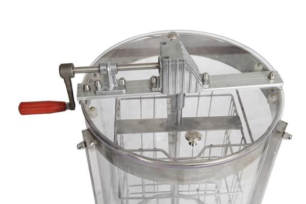 Manual Plastic Honey Extractor With 2 Frames Inside