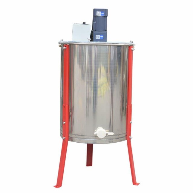 Electric 4 Frames Stainless Steel Honey Extractor