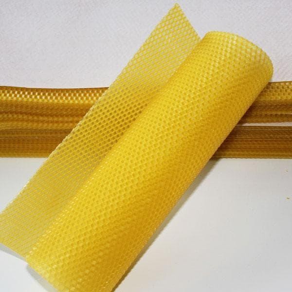 Beeswax Foundation Sheet Detail