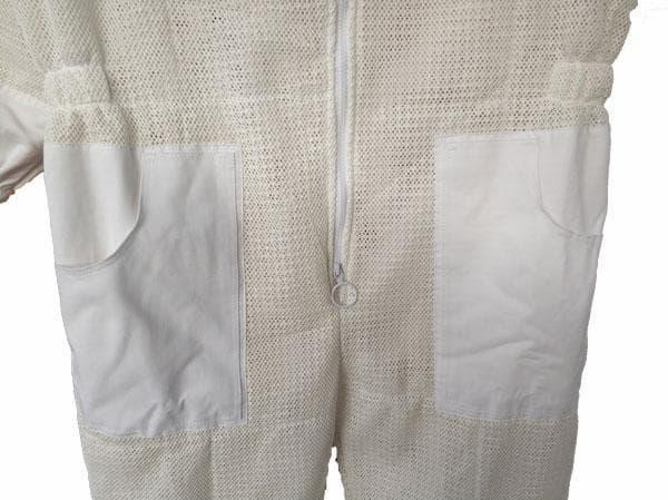 3 Layer Ventilated Bee Suit Detail