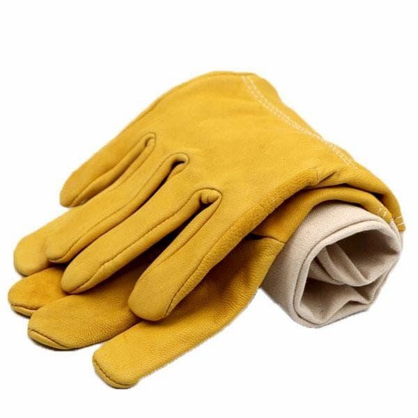 Goatskin Beekeeping Gloves Detail