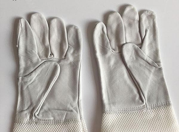 Longer Ventilate Net Beekeeping Gloves