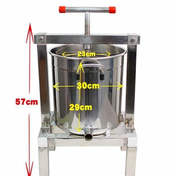 Double Wall Wax And Honey Press Machine